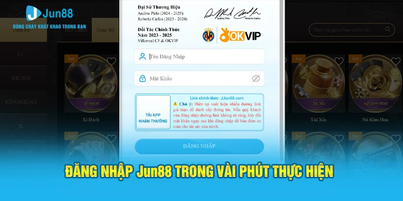 Jun88 - Trang Chủ Chính Thức Nhà Cái Jun88.com 4 Đăng nhập Jun88 trong vài phút thực hiện